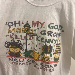 Vintage South Park Mardi Gras French Quarter – “Oh My God, They Killed Kenny" XL